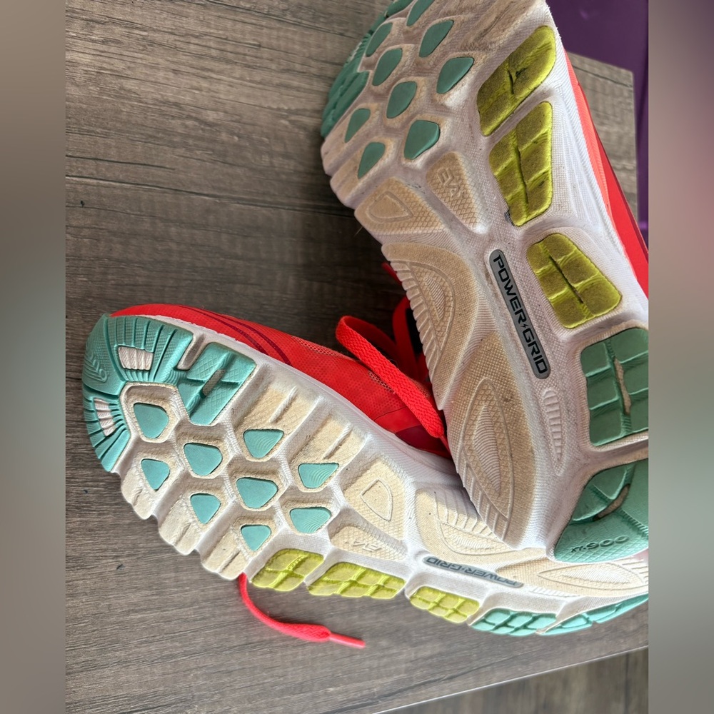 Saucony Womens Kinvara5 S10238-2 Orange & Blue Athletic Running Shoes. - Picture 10 of 10